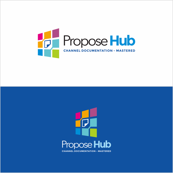 Design by zarzar titled "propose hub logo"