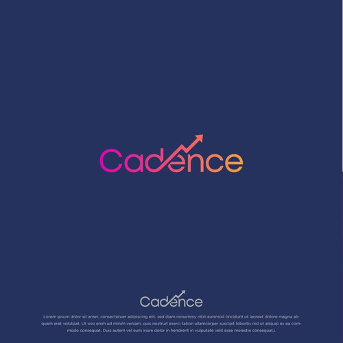 Logo for "Cadence" Marketing Agency! Design by Reza007