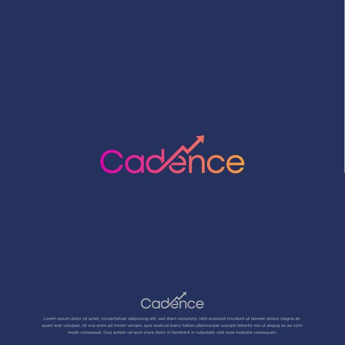 Logo for "Cadence" Marketing Agency! Design by reza007