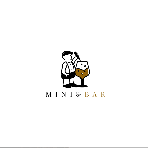 Design by calvajawa titled "logo mini bar"