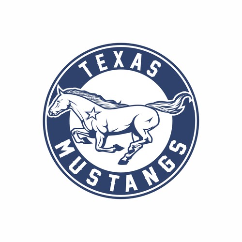 Diseño de Texas Mustangs de indraDICLVX