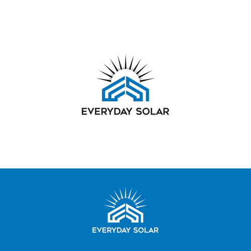 Everyday Solar Logo Design Design by semar art