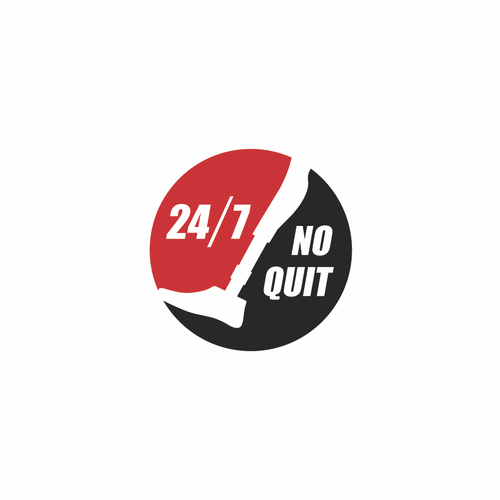 No Quit 24/7 Design by CRE8Designs™