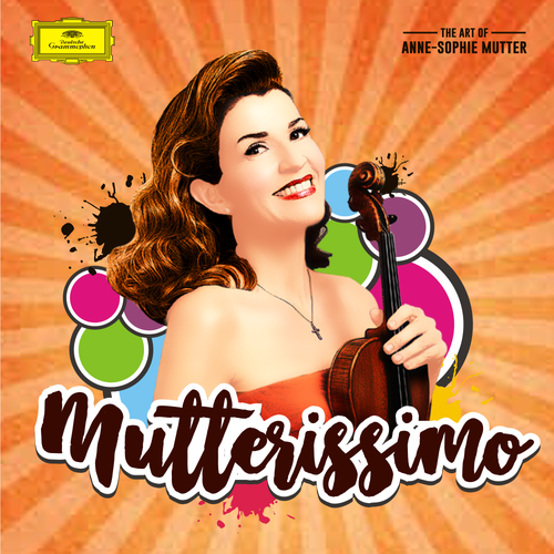 Illustrate the cover for Anne Sophie Mutter’s new album デザイン by JOY ART DESIGN