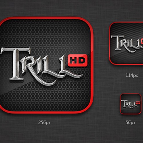 App Icon Design for TrillHD iOS App Design by triton