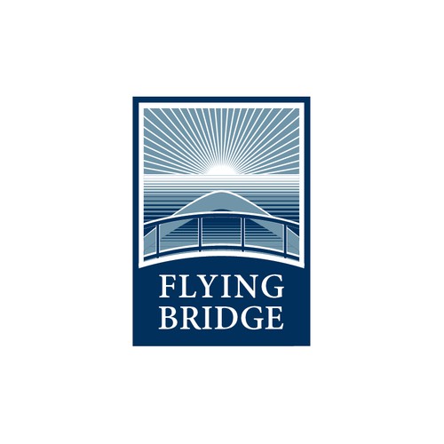 FLYING BRIDGE: Create giving society logo for the Alumni office of the U.S. Merchant Marine Academy. Design by blagooo