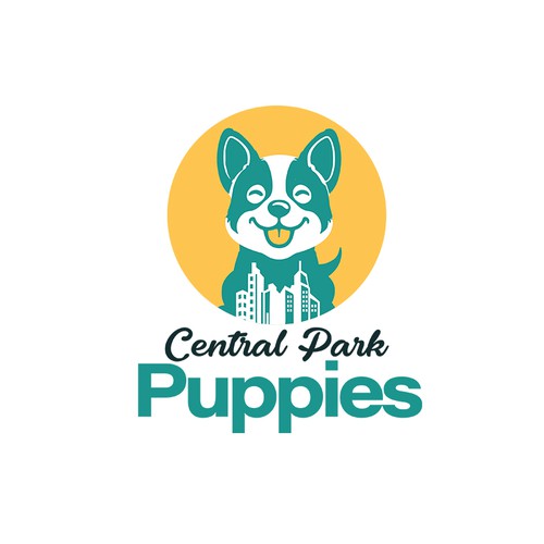 Design a heartfelt, modern logo for a brand that brings families and puppies together. Design by Arif Huda Ir