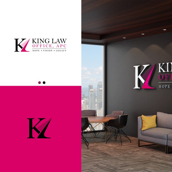 Design by Rickarp titled "King Law Office, APC"