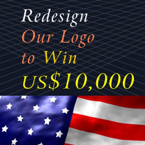 Logo / Graphic to promote US$10,000 Logo Design Competition Design by Raaju