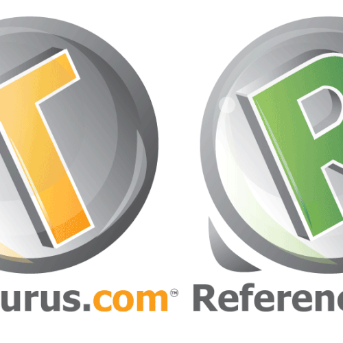 Dictionary.com logo Réalisé par hyperorbit