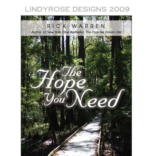 Design Rick Warren's New Book Cover Design por Lindyrose Designs