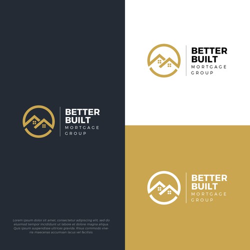 Better Built Mortgage Group-ontwerp door Ikonia-studio