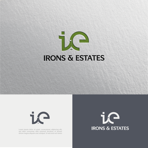 Designs Irons & Estates Logo design contest