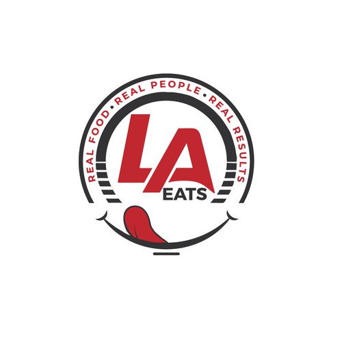 LA Eats Design by mow.logo