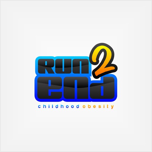 Run 2 End : Childhood Obesity needs a new logo Réalisé par rezarereza