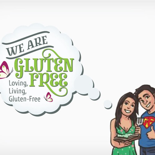 Design Logo For: We Are Gluten Free - Newsletter Réalisé par Alex at Artini Bar