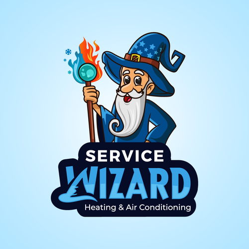 Service Wizard Logo Design by Luel