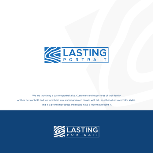 Custom Oil and Watercolor Portrait Logo and Word Art Design by VEKTORKITA