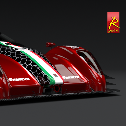 Race Car Livery for Radical SR3 RSX Réalisé par My Idea Studio