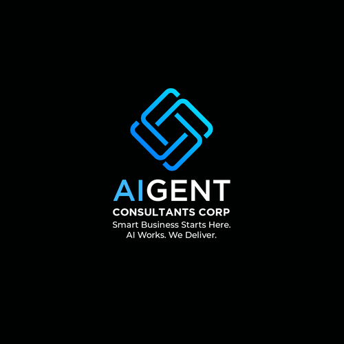 AI Agent Company: Appealing to small to medium sized businesses. Design by Blinca