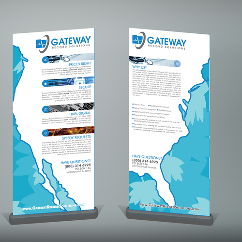 Eye catching Trade show banner design Design by Vali MDX