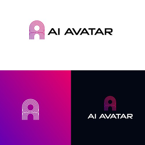 AI AVATAR - Logo for the AI companions bringing happiness Design by ChioP