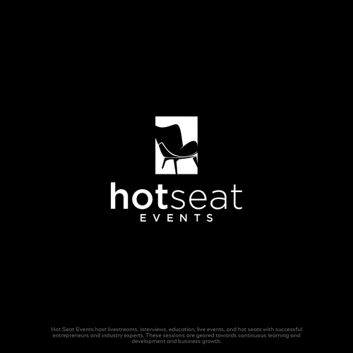 Impactful Logo For 'Hot Seat Events' – Learn from Industry Experts Through Livestreams & Events. Design réalisé par BrandGrowerッ