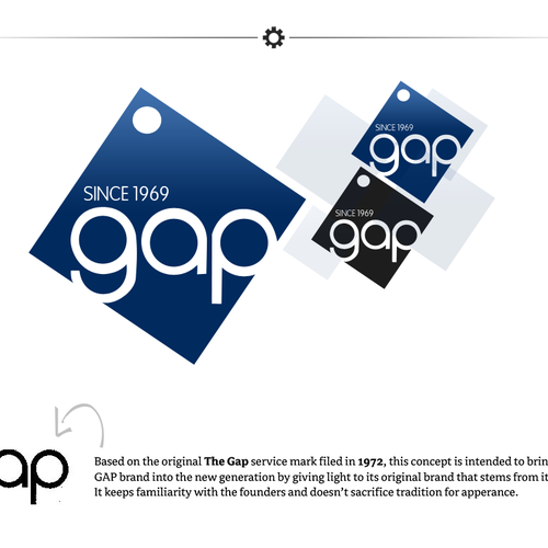 Design a better GAP Logo (Community Project) Design by GrayThought