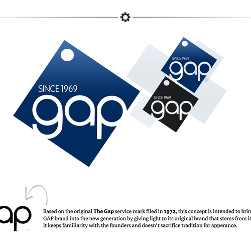 Design Design a better GAP Logo (Community Project) por GrayThought