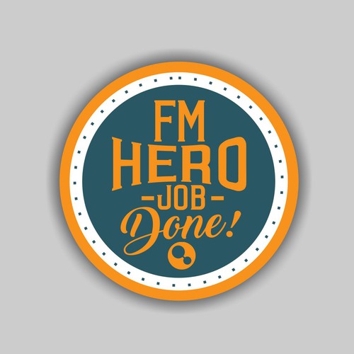 Design a pin badge for the service team!! Design von artdian