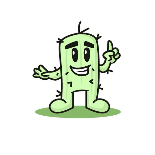 Illustrated Character Logo for Newsletter Design by AdriánKG