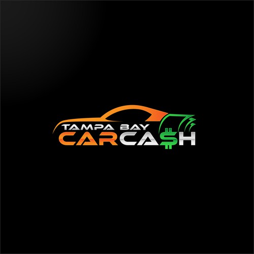 Easy Car Cash Logo Design by BombDesigns