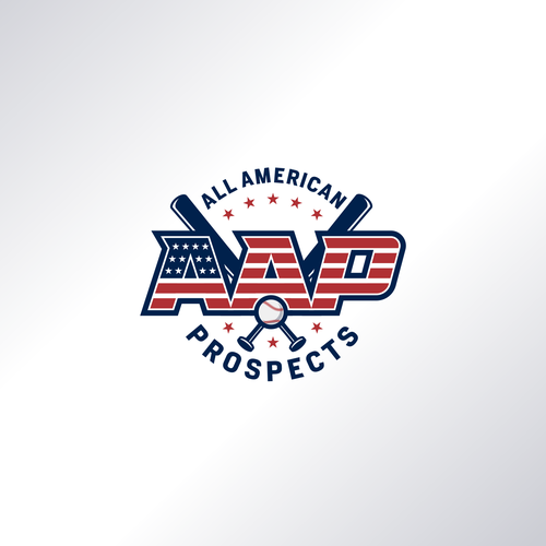 All American Prospects Baseball logo design! Design réalisé par XarXi