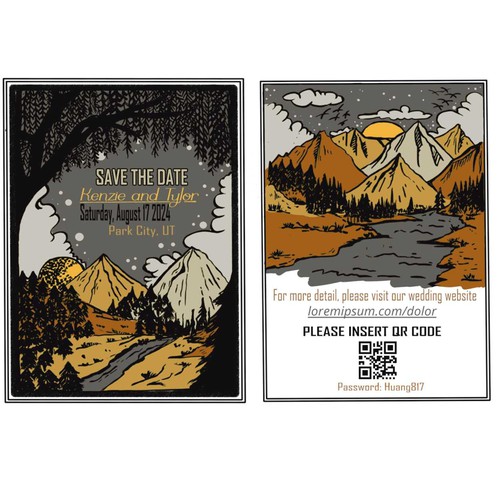 Card or invitation contest entry by Ibrahimwasborn