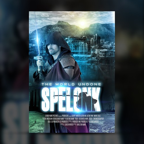 Poster for Apocalyptic sci fi film Design by EPH Design