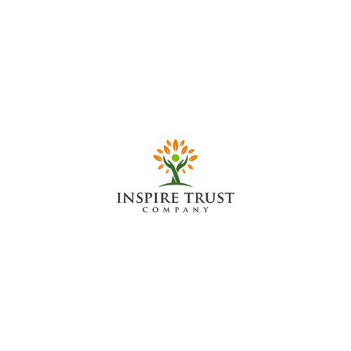 Welcoming and inspirational logo for a national trust company Design by buckee