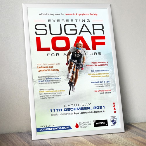 Leukemia & Lymphoma Society fundraising event Design by 123Graphics