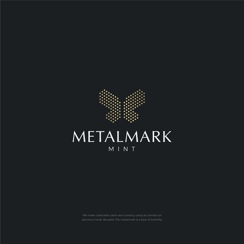 METALMARK MINT - Precious Metal Art Design von mlv-branding
