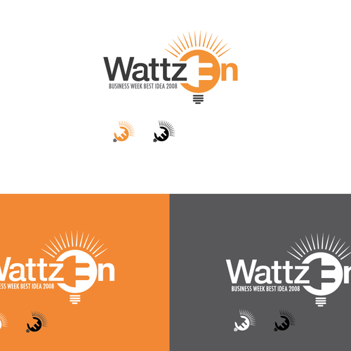 Help WattzOn (BusinessWeek Best Idea 2008) with a new logo Design by Hi53925