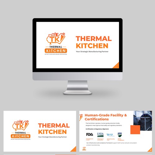 "May the Best Designer Win! Customer Pitch Deck" winning Logo & brand identity pack