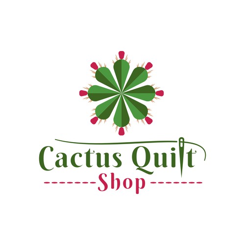 Design a logo for a modern quilt shop! Design by Rav Astra