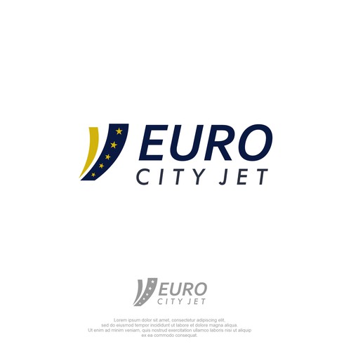 Logo for a new small eurpean airline Design by DragonFly_>i<™