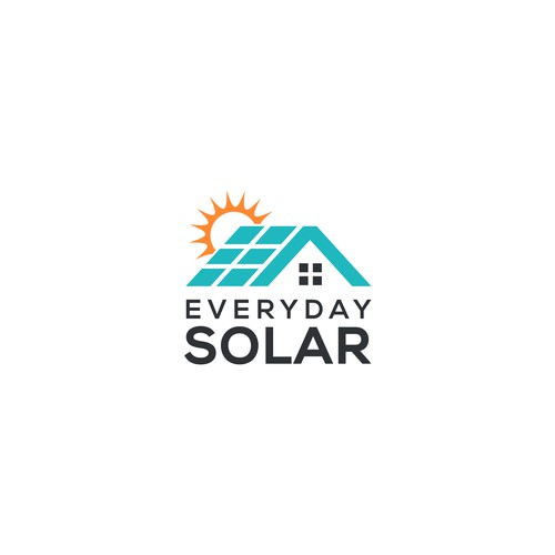 Everyday Solar Logo Design Diseño de Designer_Hafizur
