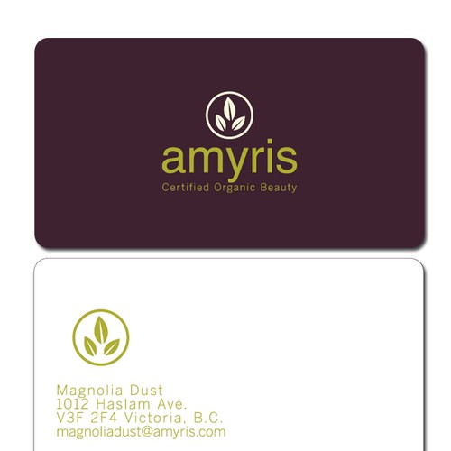 Logo for Organic Beauty Company Design by blank*