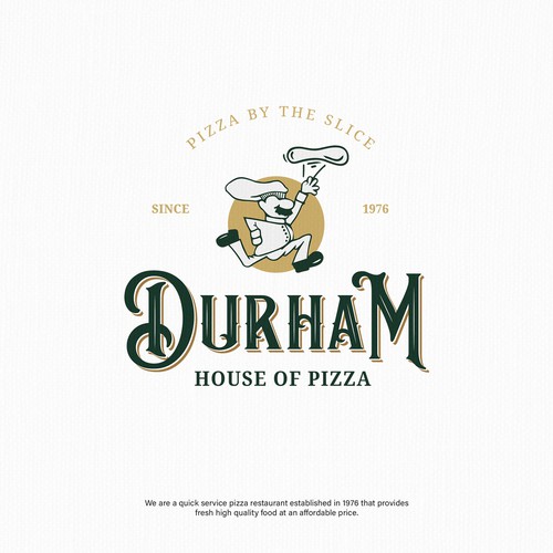 Design Pizza Restaurant Logo Design di Kubo"