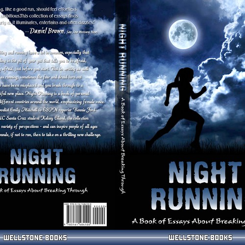 Night Running Book Cover Design by krisnaharry