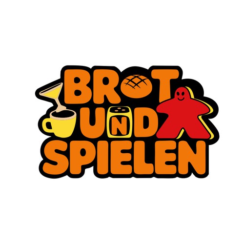 Logo for a Board Game Cafe & Bar with cozy vibes and geeky elements Design by PoornaWander