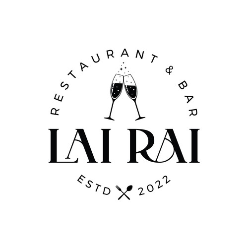 Design an approachable logo for a Vietnamese American fusion restaurant and bar - Lai Rai Design by Ruve