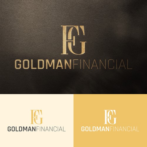 Goldman Logo Design by PearlMoonDesignCo