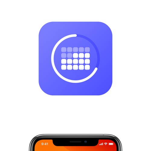iOS app icon for working day counter Design by V N Y X